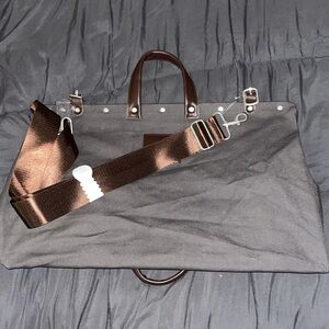 Line of Trade Weekender Canvas Bag Grey